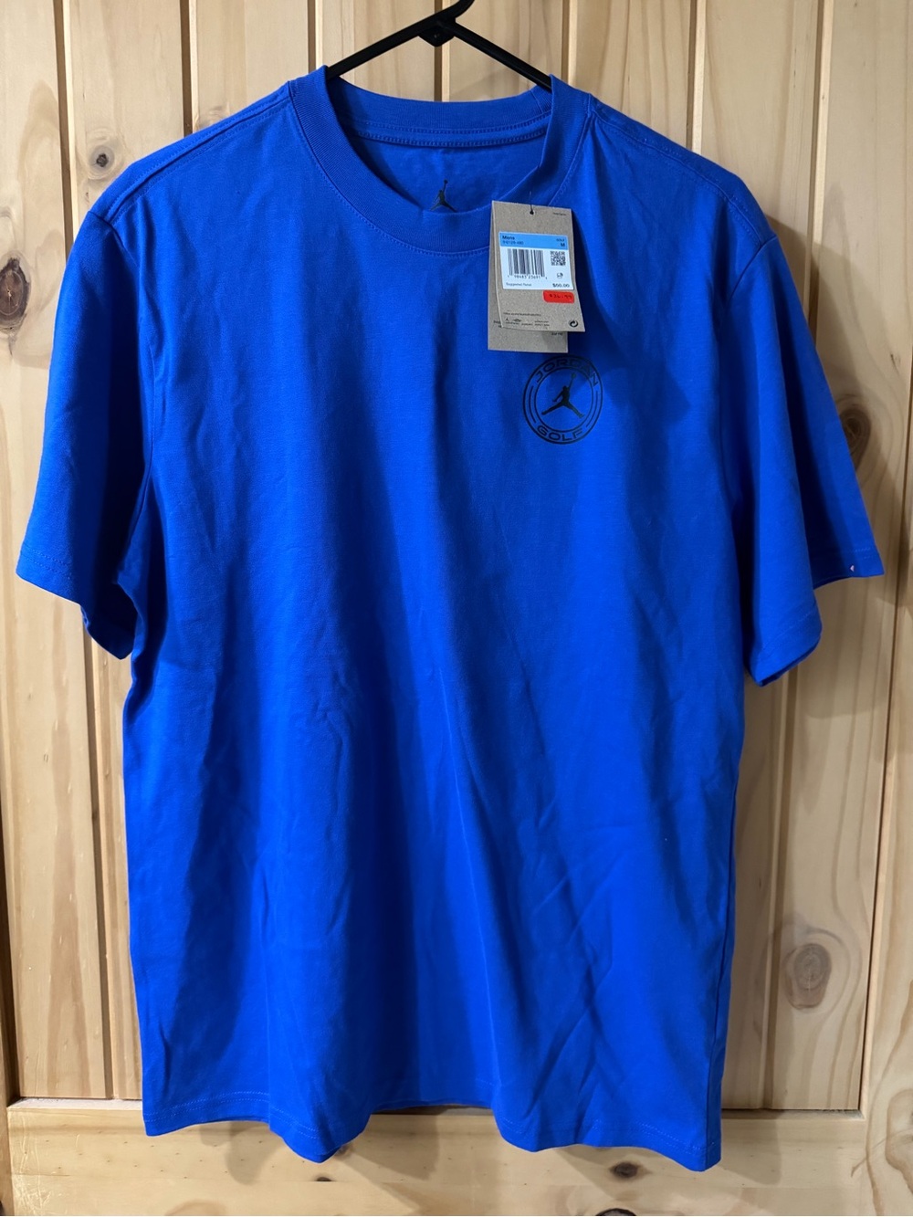 Nike Royal Blue Short-Sleeve Crewneck T-Shirt with Jordan Logo